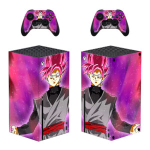 Dragon Ball Anime Zamasu With Glowing Pink Skin Sticker For Xbox Series X And Controllers