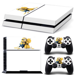 Minions Banana Skin Sticker For PS4 And Controllers