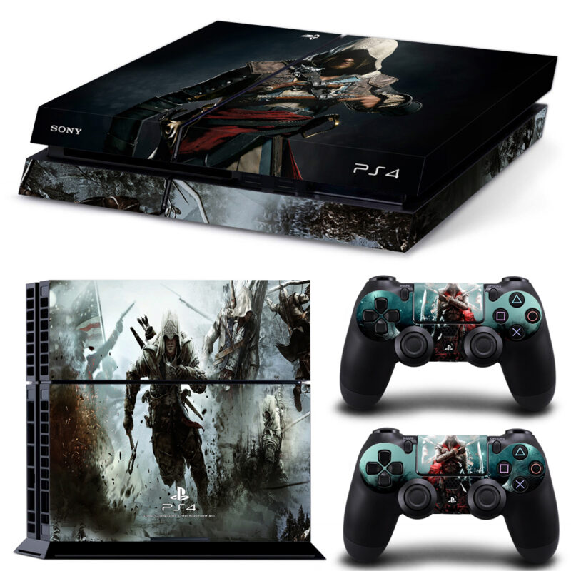 Assassin’s Creed III PS4 Skin Sticker