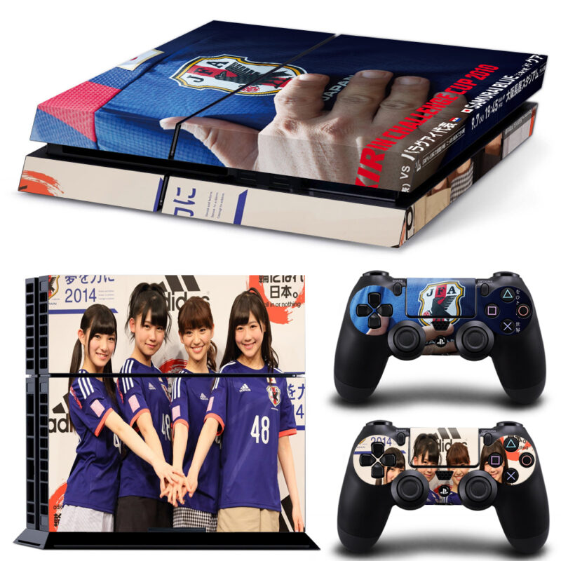 Adidas Japan 48 Alamy Football Jersey Skin Sticker For PS4 And Controllers