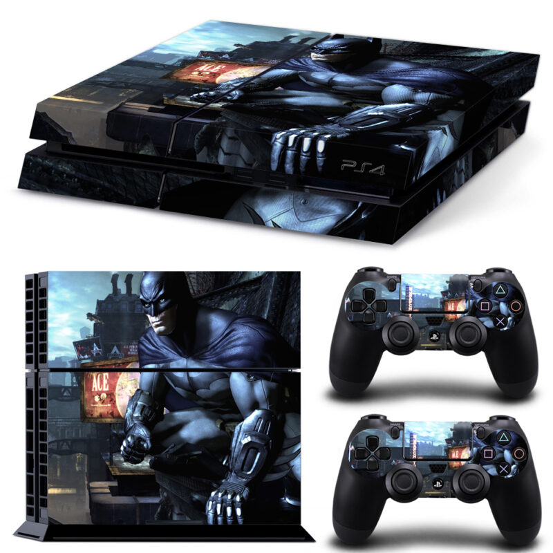 Batman: Arkham City Game Skin Sticker For PS4 And Controllers Design 2