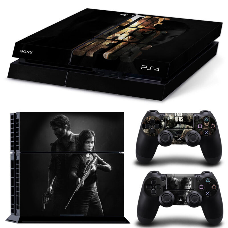 The Last Of Us Skin Sticker For PS4 And Controllers