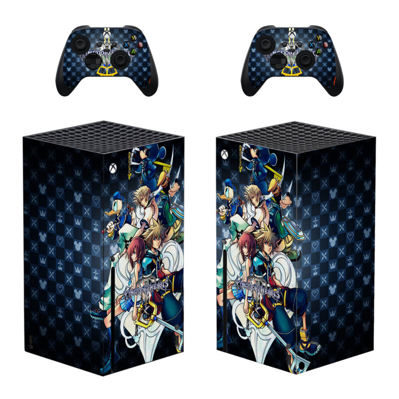 Kingdom Hearts II Game Skin Sticker For Xbox Series X And Controllers