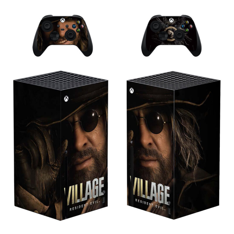 Resident Evil Village Karl Heisenberg Skin Sticker For Xbox Series X And Controllers