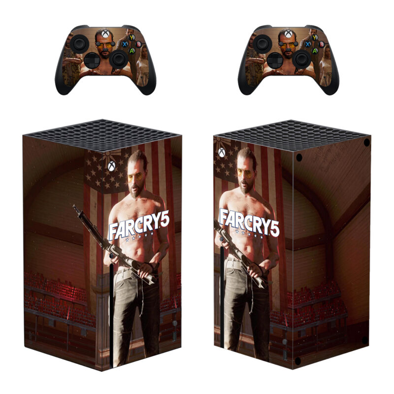 Far Cry 5 Game Skin Sticker For Xbox Series X And Controllers Design 4