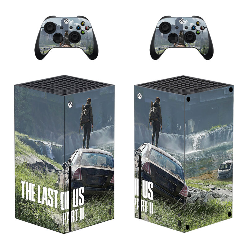 The Last Of Us Part II Skin Sticker For Xbox Series X And Controllers Design 5