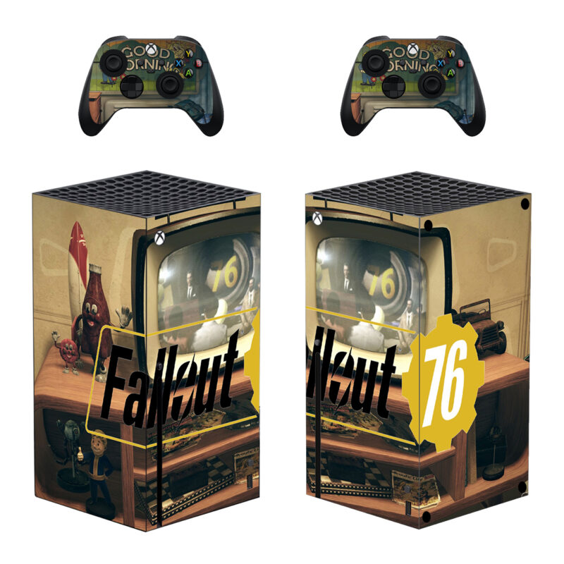 Fallout 76 Game Skin Sticker For Xbox Series X And Controllers