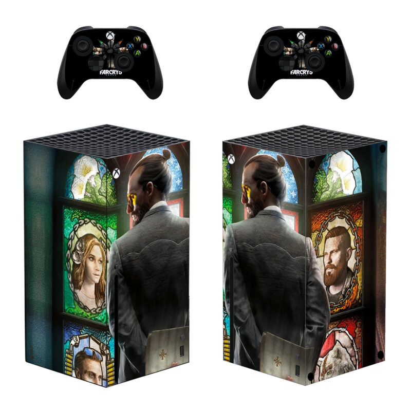 Far Cry 5 Game Skin Sticker For Xbox Series X And Controllers Design 3