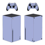 Light Purple Color Skin Sticker For Xbox Series X And Controllers