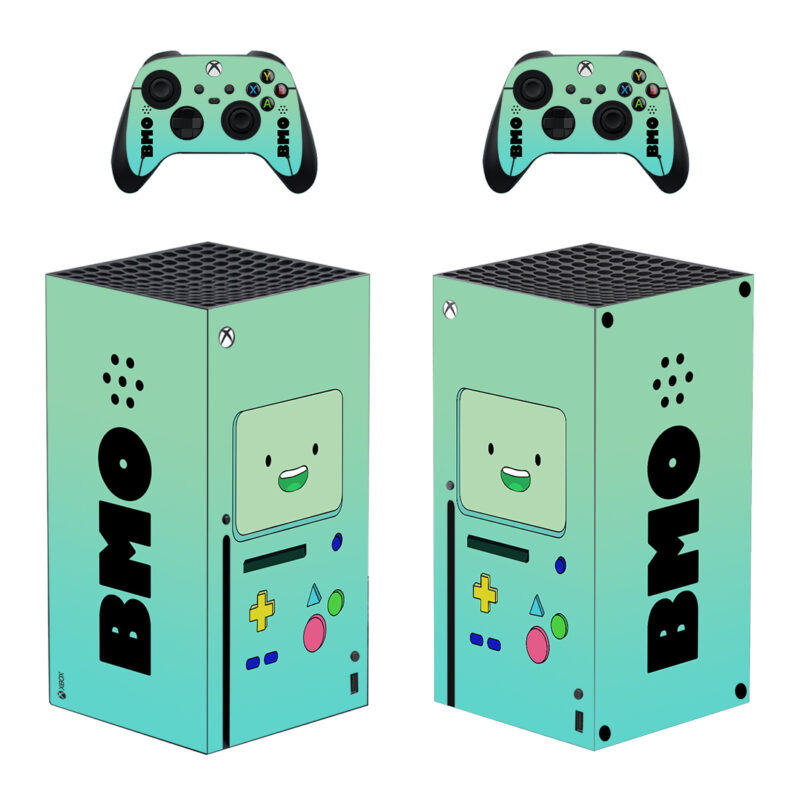 Adventure Time BMO Skin Sticker For Xbox Series X And Controllers Design 1