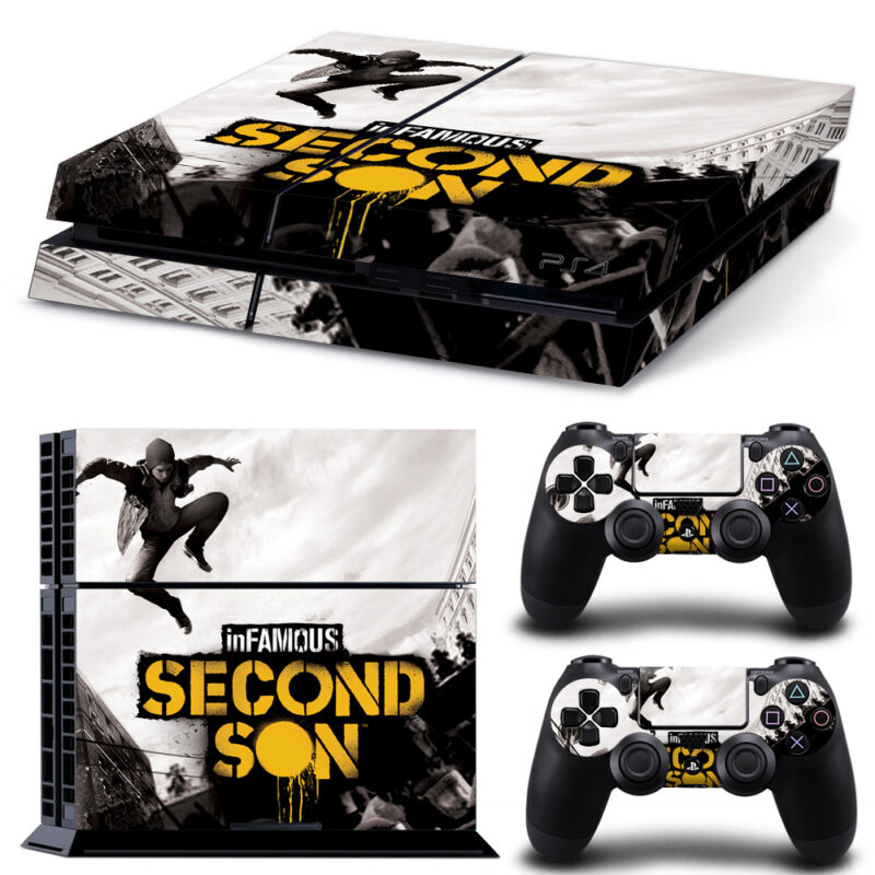 Infamous Second Son Game PS4 Skin Sticker