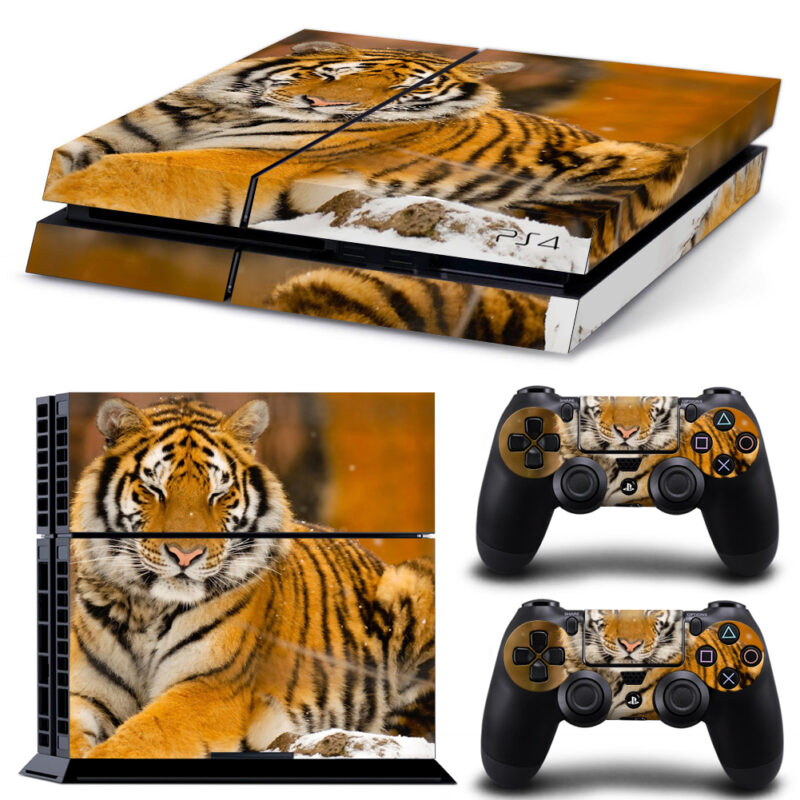 Animal Tiger PS4 Skin Sticker