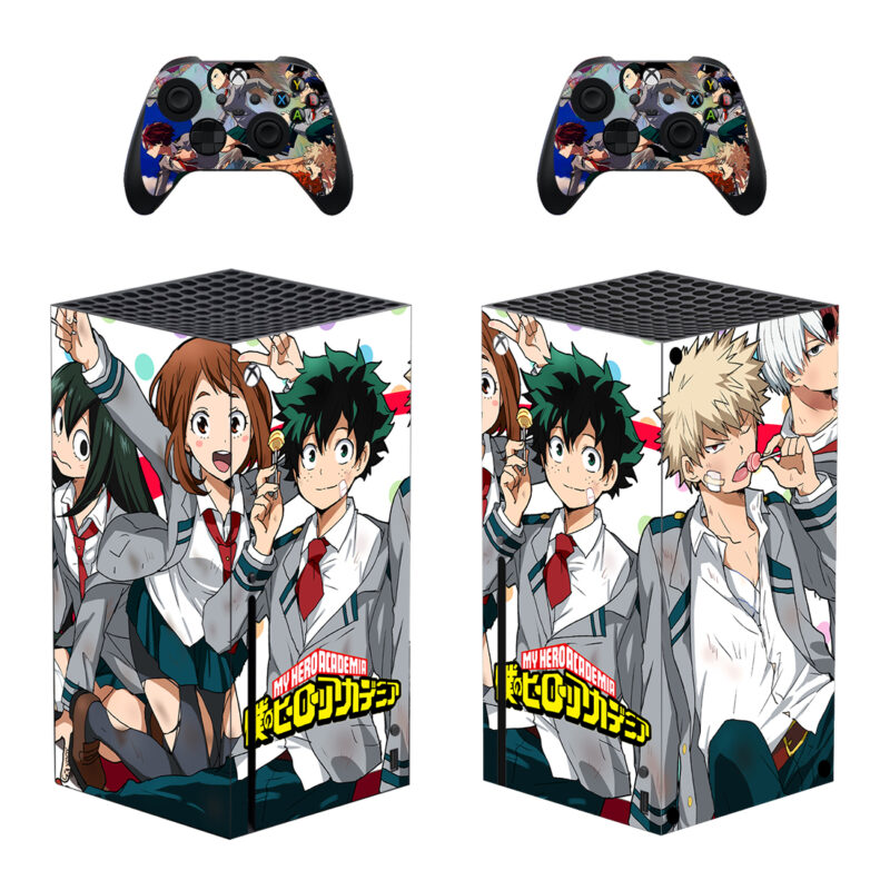 My Hero Academia Anime Herald On Meet Skin Sticker For Xbox Series X And Controllers