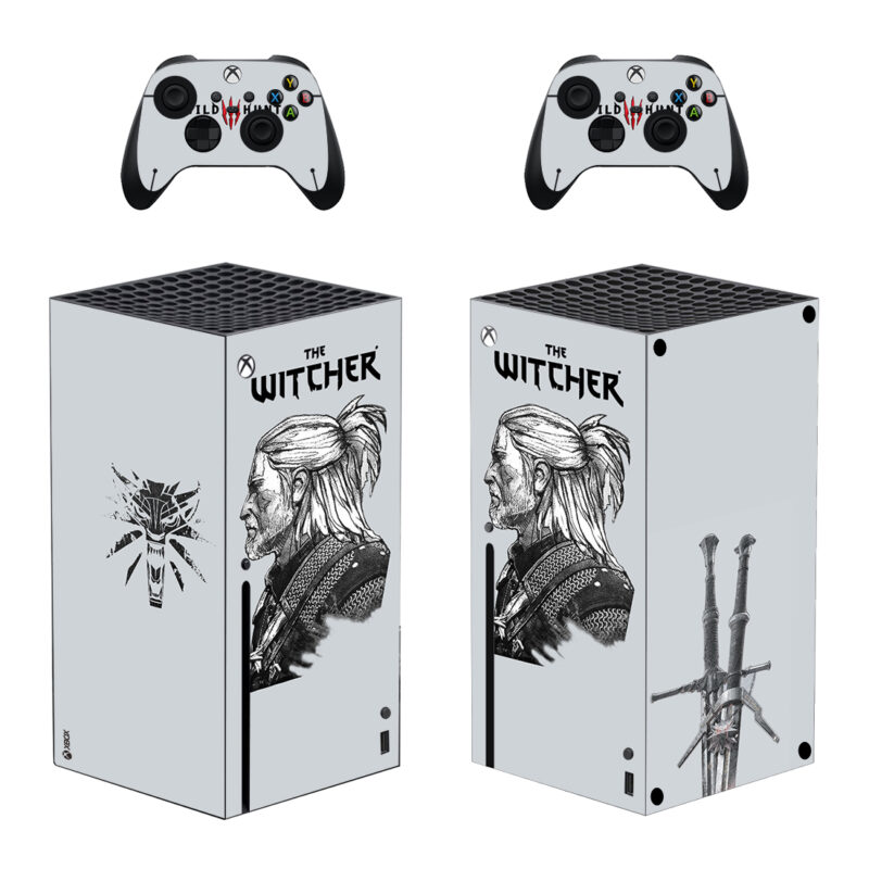 The Witcher 3: Wild Hunt Game Skin Sticker For Xbox Series X And Controllers Design 7