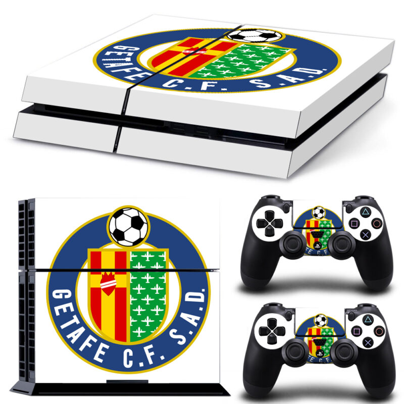 Getafe CF S.A.D. Skin Sticker For PS4 And Controllers