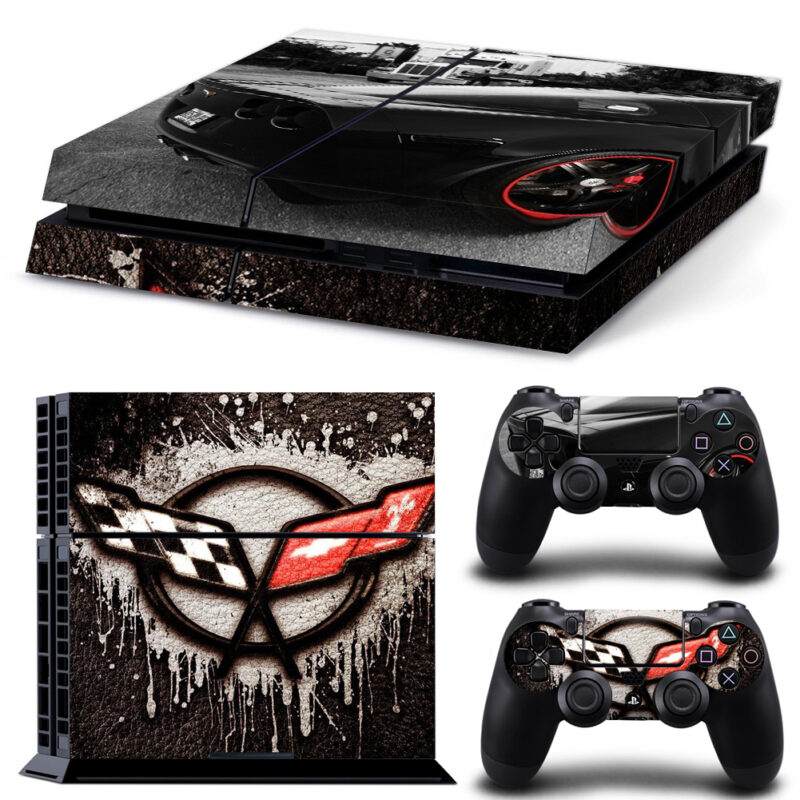 Chevrolet Corvette Skin Sticker For PS4 And Controllers