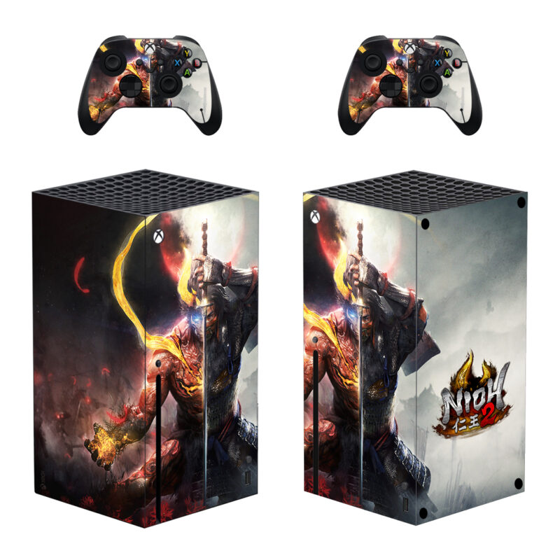 Nioh 2 Skin Sticker For Xbox Series X And Controllers