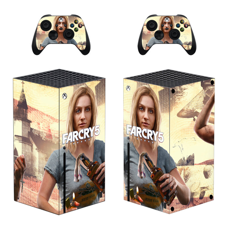 Far Cry 5 Game Skin Sticker For Xbox Series X And Controllers