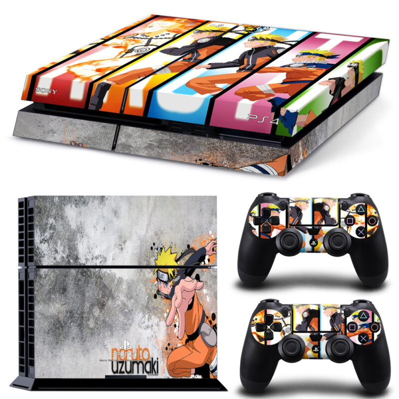 Naruto Uzumaki PS4 Skin Sticker Design 5