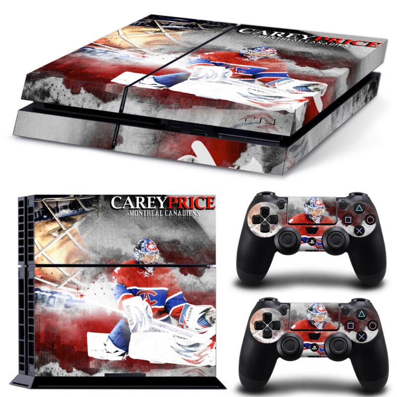 Carey Price Montreal Canadiens Skin Sticker For PS4 And Controllers