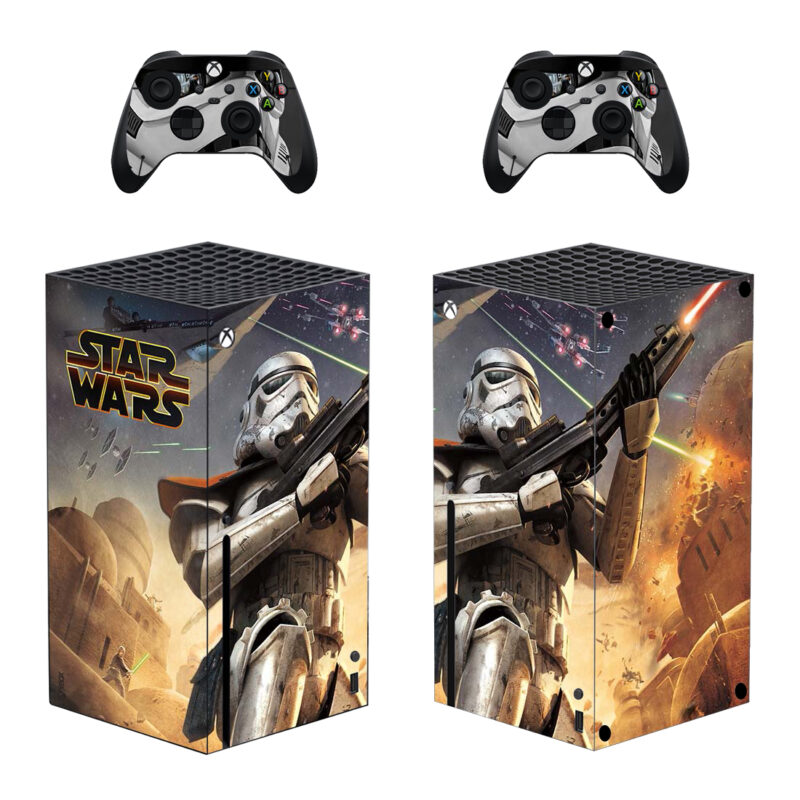 Star Wars Skin Sticker For Xbox Series X And Controllers Design 3