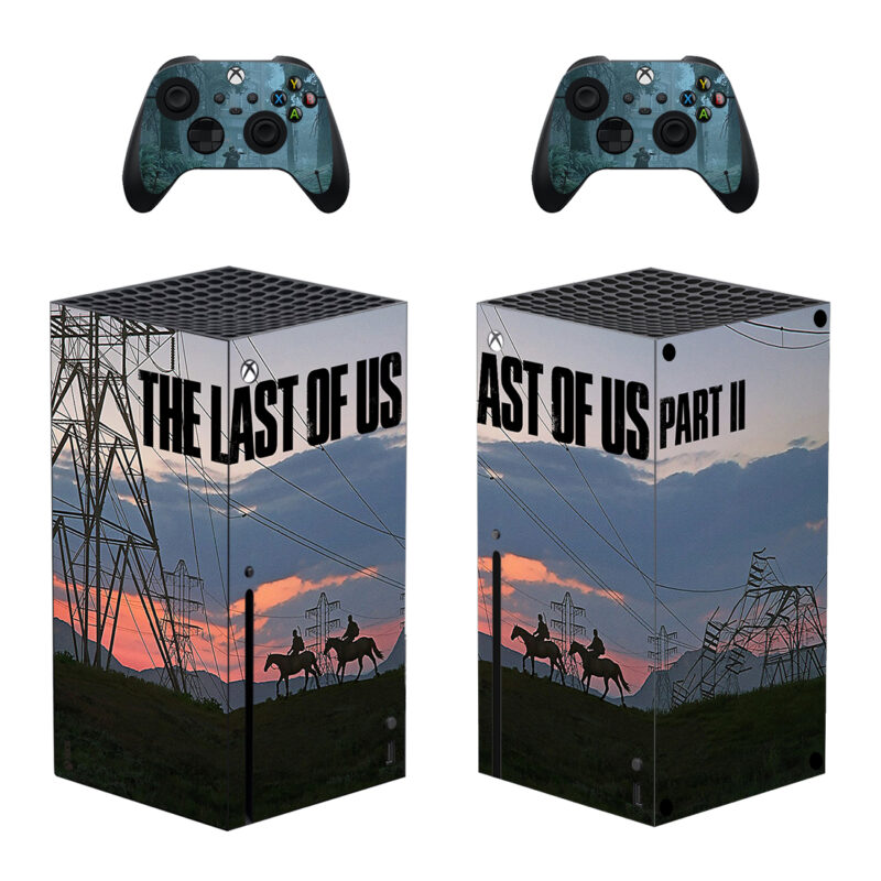 The Last Of Us Part II Skin Sticker For Xbox Series X And Controllers Design 10