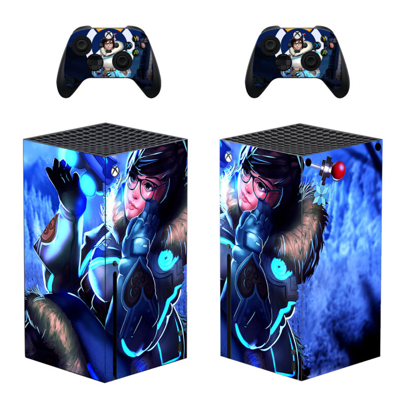 Overwatch Mei Skin Sticker For Xbox Series X And Controllers