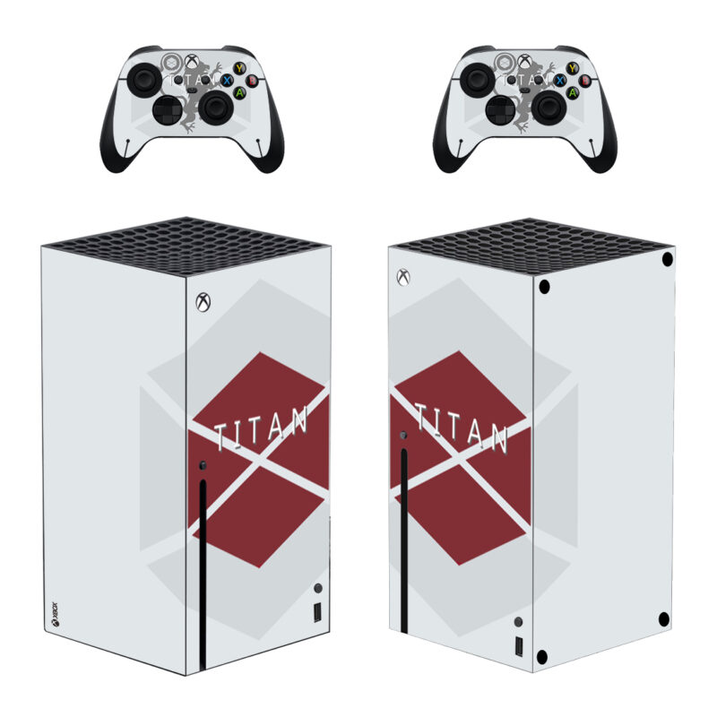 Destiny Titan Symbol Skin Sticker For Xbox Series X And Controllers