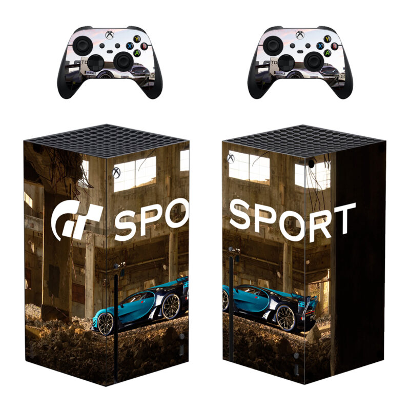 Gran Turismo Sport Skin Sticker For Xbox Series X And Controllers Design 1