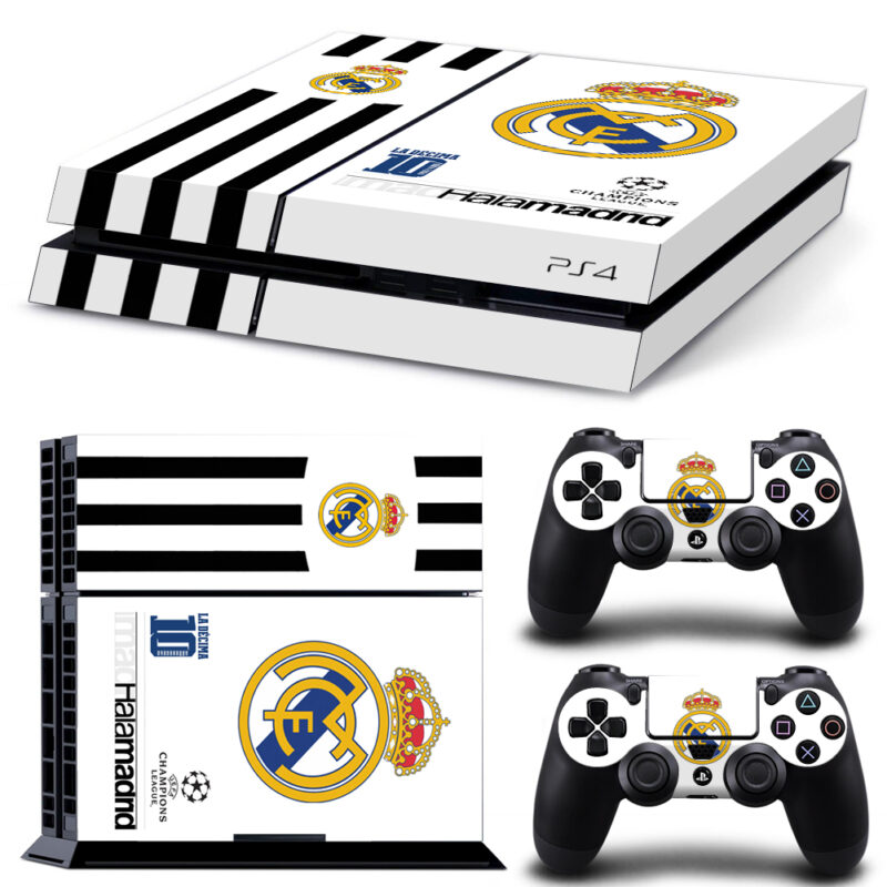 UEFA Champions League Hala Madrid PS4 Skin Sticker