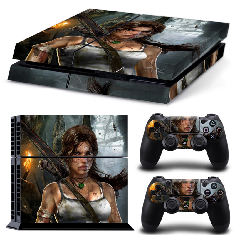 Lara Croft: Tomb Raider PS4 Skin Sticker Design 1