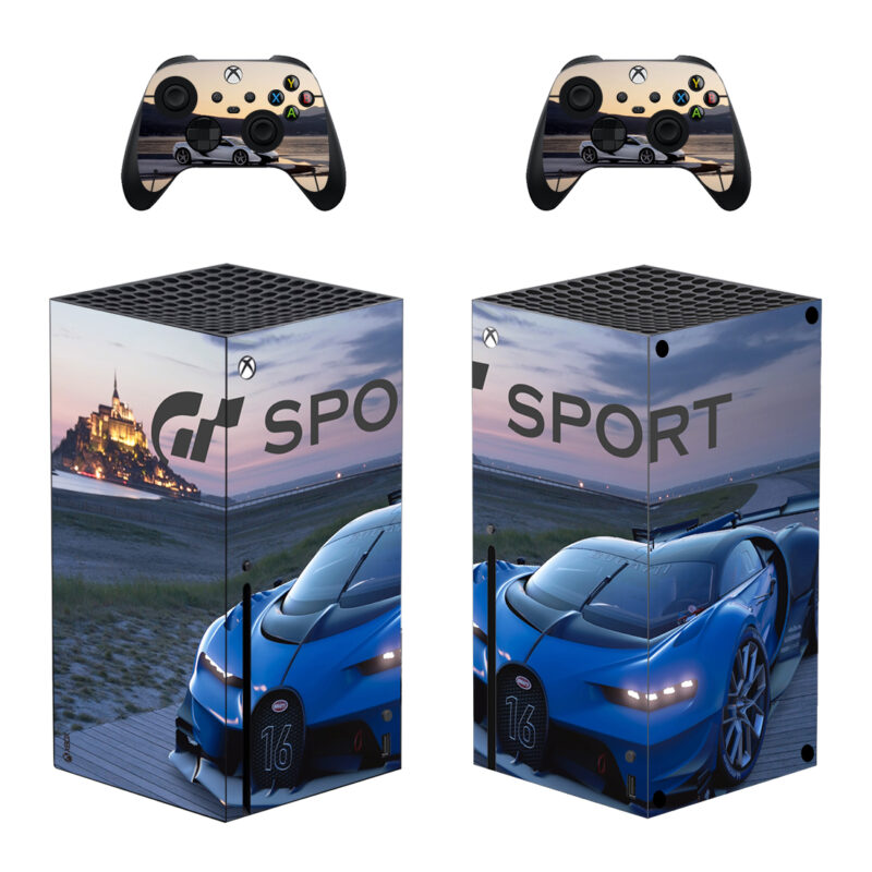 Gran Turismo Sport Skin Sticker For Xbox Series X And Controllers