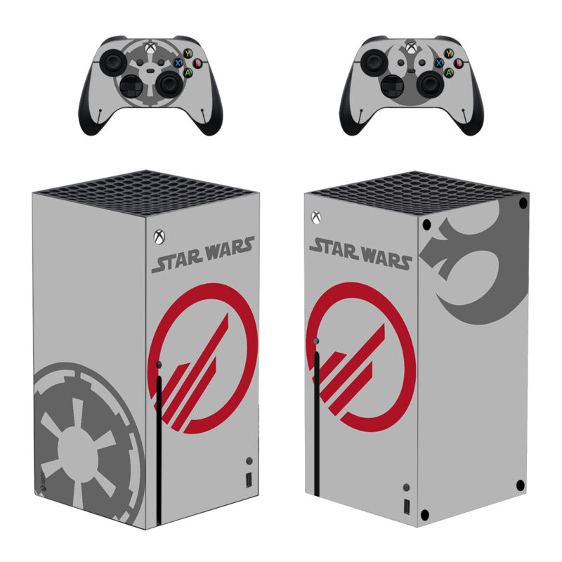 Star Wars Emblem Skin Sticker For Xbox Series X And Controllers