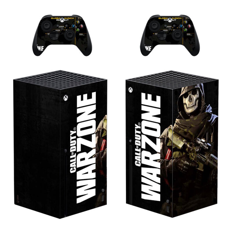 Call Of Duty: Warzone Game Skin Sticker For Xbox Series X And Controllers Design 6