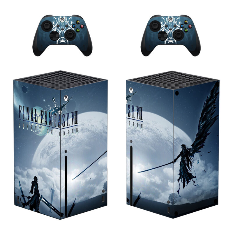 Final Fantasy VII: Advent Children Skin Sticker For Xbox Series X And Controllers