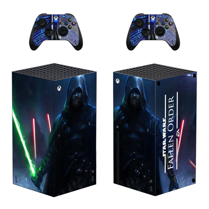 Star Wars Jedi: Fallen Order Game Skin Sticker For Xbox Series X And Controllers Design 1