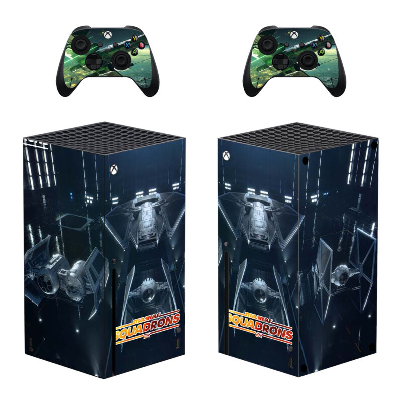 Star Wars: Squadrons Game Skin Sticker For Xbox Series X And Controllers Design 1