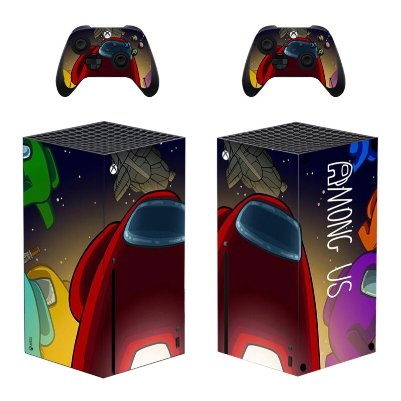 Among Us Skin Sticker For Xbox Series X And Controllers