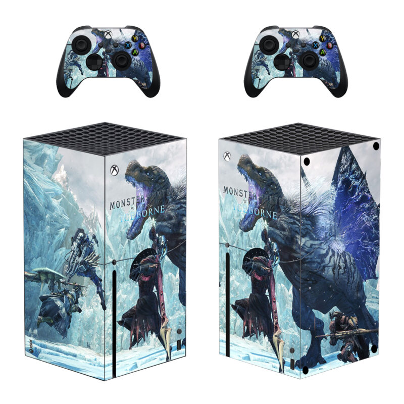 Monster Hunter World: Iceborne Game Skin Sticker For Xbox Series X And Controllers Design 8