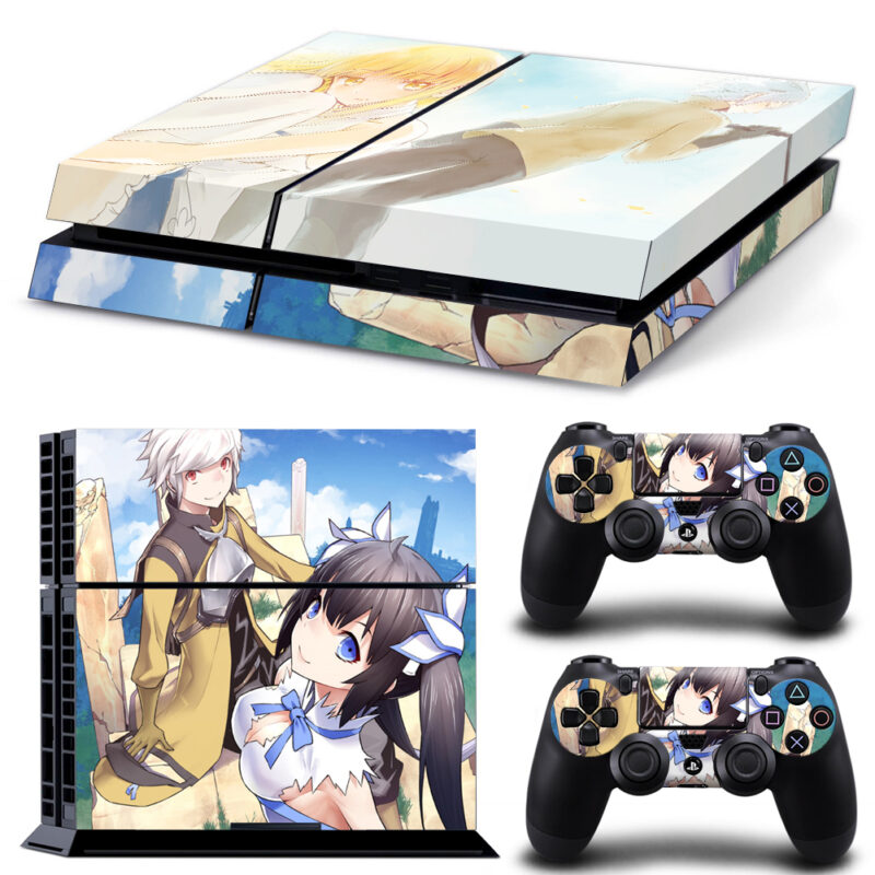 Bell And Hestia Skin Sticker For PS4 And Controllers