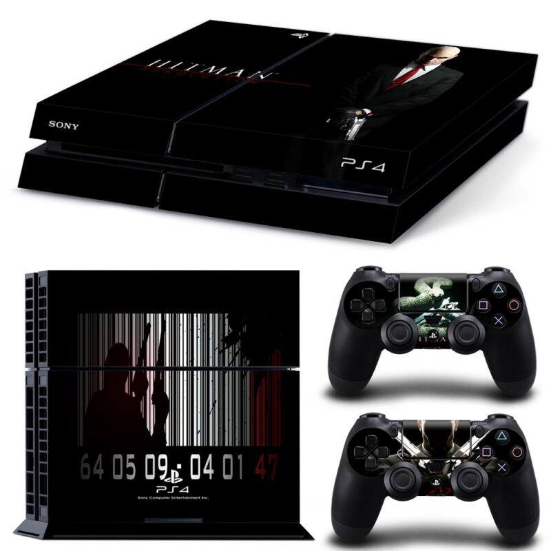 Hitman: Agent 47 PS4 Skin Sticker