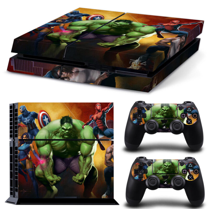 Marvel Heroes 2016 Game PS4 Skin Sticker