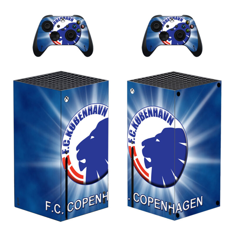 F.C. Copenhagen Skin Sticker For Xbox Series X And Controllers Design 2