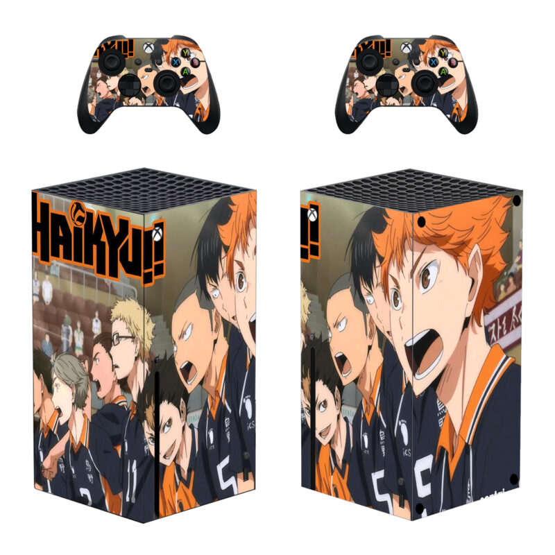 Anime Haikyu!! Skin Sticker For Xbox Series X And Controllers