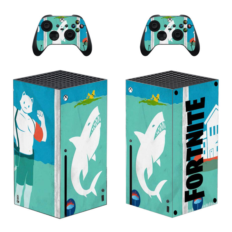 Fortnite Game Skin Sticker For Xbox Series X And Controllers Design 16