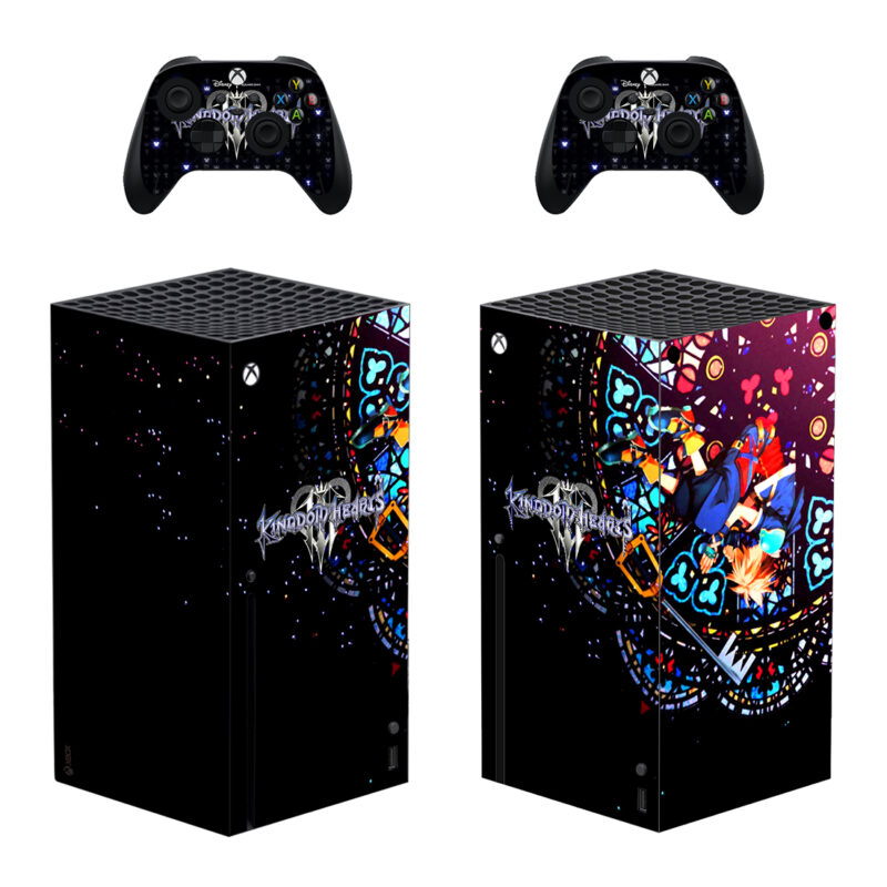 Kingdom Hearts III Game Skin Sticker For Xbox Series X And Controllers