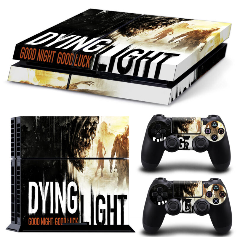 Dying Light Game Skin Sticker For PS4 And Controllers