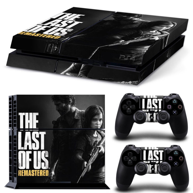 The Last Of Us Remastered Game PS4 Skin Sticker