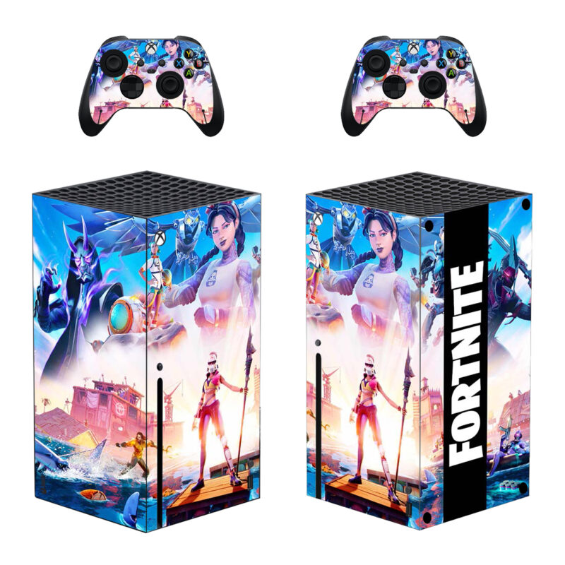 Fortnite Game Skin Sticker For Xbox Series X And Controllers Design 14