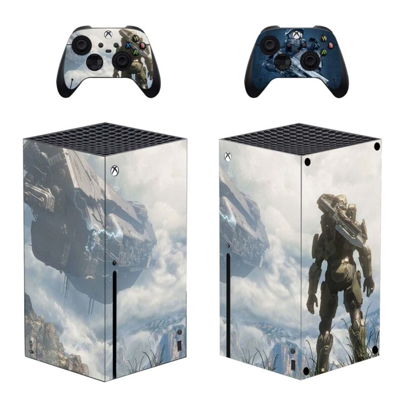 Halo 4 Game Skin Sticker For Xbox Series X And Controllers